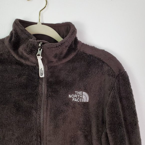 The North Face Jacket Womens Medium Brown Fleece Osito Plush Full Zip Outdoor - Picture 2 of 12